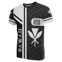 Kanaka Polynesian T Shirt White Morale Style - Polynesian Pride