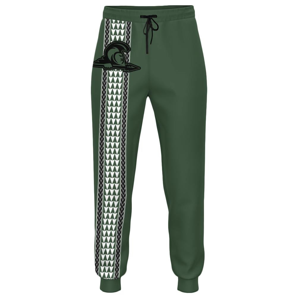 Hawaii - Kapaa High Joggers Pant AH Unisex Green - Polynesian Pride