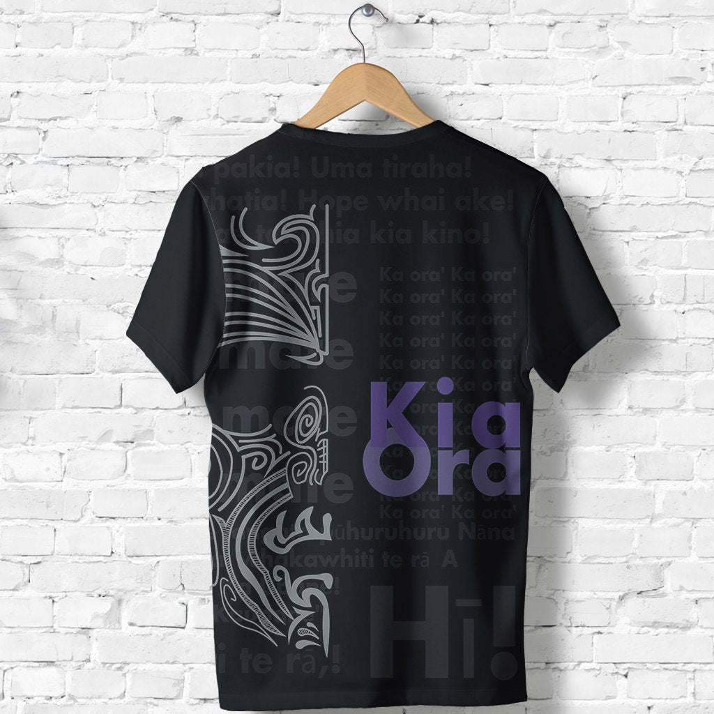 New Zealand Shirt, Kia Ora Maori Ta Moko T Shirt - Polynesian Pride