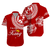 Valentine Day Tonga Couple Love Matching Dress and Hawaiian Shirt Polynesian Turtle LT12 - Polynesian Pride