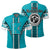 Hawaii Polo Shirt King Kekaulike High Polo Shirt Unisex Turquoise - Polynesian Pride