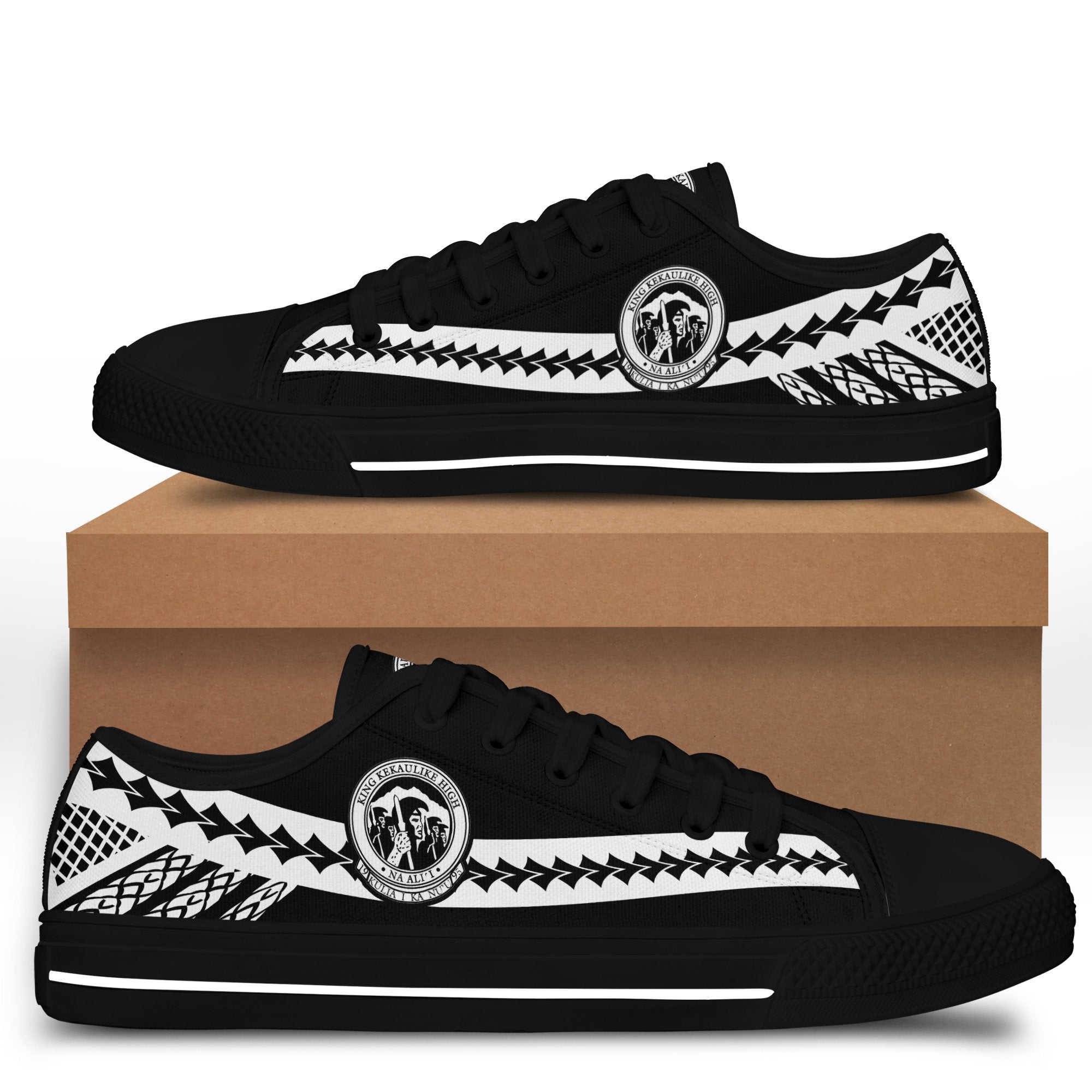 Hawaii - King Kekaulike High Low Top Shoes - AH - Polynesian Pride