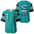 (Personalised) Hawaii Baseball Jersey - King Kekaulike High Custom Your Class Baseball Jersey Shirt AH Turquoise - Polynesian Pride