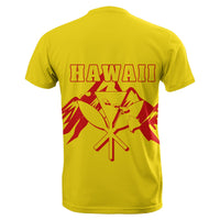 King Kanaka Kauka T Shirt Yellow - Polynesian Pride