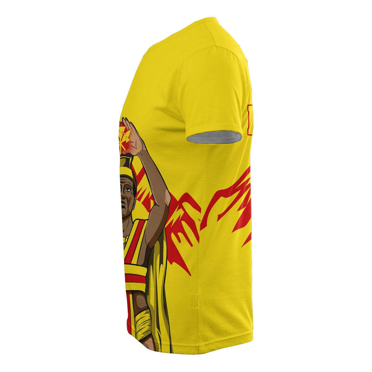 King Kanaka Kauka T Shirt Yellow - Polynesian Pride