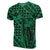 Hawaii T Shirt King Kakau Kanaka Green - Polynesian Pride