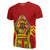 King Mauna Kea Kauka T Shirt Red - Polynesian Pride