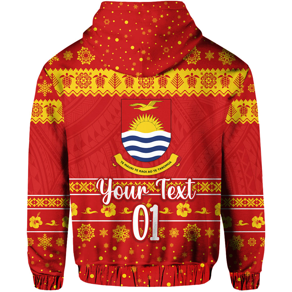 Custom Kiribati Christmas Hoodie Simple Style LT8 - Polynesian Pride