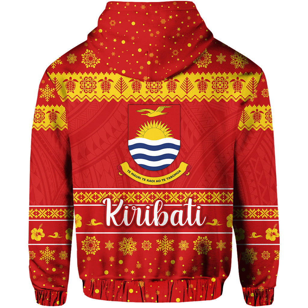 Kiribati Christmas Hoodie Simple Style LT8 - Polynesian Pride
