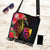 Kiribati Boho Handbag - Tropical Hippie Style One Size Boho Handbag Black - Polynesian Pride