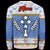 Kosrae Christmas Sweater - Santa Claus Polynesian Tattoo - Polynesian Pride