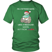 Samoa T Shirt Im A Tattooed Santa - Polynesian Pride