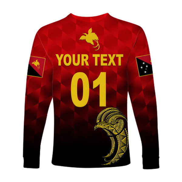 (Custom Personalised) Papua New Guinea Barramundis Cricket Off Shoulder Sweater Birds Of Paradise Paradisaea Raggiana Original - Black LT8 main image 1