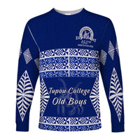 (Custom Personalised) Old Boys of Tupou College Long Sleeve Shirt 155th Anniversary LT13 - Polynesian Pride