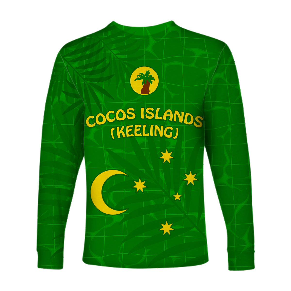 (Custom Personalised) Cocos (Keeling) Islands Long Sleeve Shirt Proud Flag Unique LT13 - Polynesian Pride