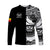 (Custom Personalised) Marquesas Islands Tiki Long Sleeve Shirt Marquesan Tattoo LT13 Unisex Black - Polynesian Pride