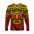 Marquesas Islands Long Sleeve Shirt Mata Tiki Polynesian Pattern LT13 Unisex Yellow - Polynesian Pride