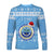 Federated States of Micronesia Christmas Long Sleeve Shirt Simple Style - FSM Seal LT8 - Polynesian Pride