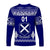 (Custom Personalised) St. Andrew's High School Long Sleeve Shirt Simple Tongan Kupesi LT8 - Polynesian Pride