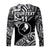 (Custom Personalised) FSM Yap Long Sleeve Shirts Unique Vibes - Black LT8 - Polynesian Pride