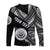 (Custom Personalised) Federated States of Micronesia Long Sleeve Shirts FSM Original Style - Black LT8 - Polynesian Pride