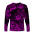 (Custom Personalised) Hawaii Shaka Polynesian Long Sleeve Shirt Unique Style - Pink LT8 - Polynesian Pride