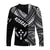 FSM Kosrae Long Sleeve Shirts Original Style - Black LT8 - Polynesian Pride