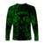 Gemini Zodiac Polynesian Long Sleeve Shirt Unique Style - Green LT8 - Polynesian Pride