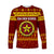 (Custom Personalised) Eua High School Christmas Long Sleeve Shirt Simple Style LT8 Unisex Green - Polynesian Pride