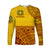 (Custom Personalised) Tonga Vava'u High School Long Sleeve Shirt Kupesi Vibes - Yellow LT8 - Polynesian Pride
