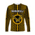 (Custom Personalised) Hawaii Nanakuli School Long Sleeve Shirts Golden Hawks Simple Style LT8 - Polynesian Pride