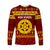 Ha'apai High School Christmas Long Sleeve Shirt Simple Style LT8 Unisex Maroon - Polynesian Pride