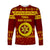 (Custom Personalised) Tonga High School Christmas Long Sleeve Shirt Simple Style LT8 Unisex Green - Polynesian Pride