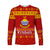 (Custom Personalised) Kiribati Christmas Long Sleeve Shirt Simple Style LT8 - Polynesian Pride