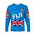 Fiji Day Long Sleeve Shirts Flag Vibes LT8 - Polynesian Pride