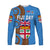 Fiji Day Long Sleeve Shirts Independence Anniversary Simple Style LT8 - Polynesian Pride