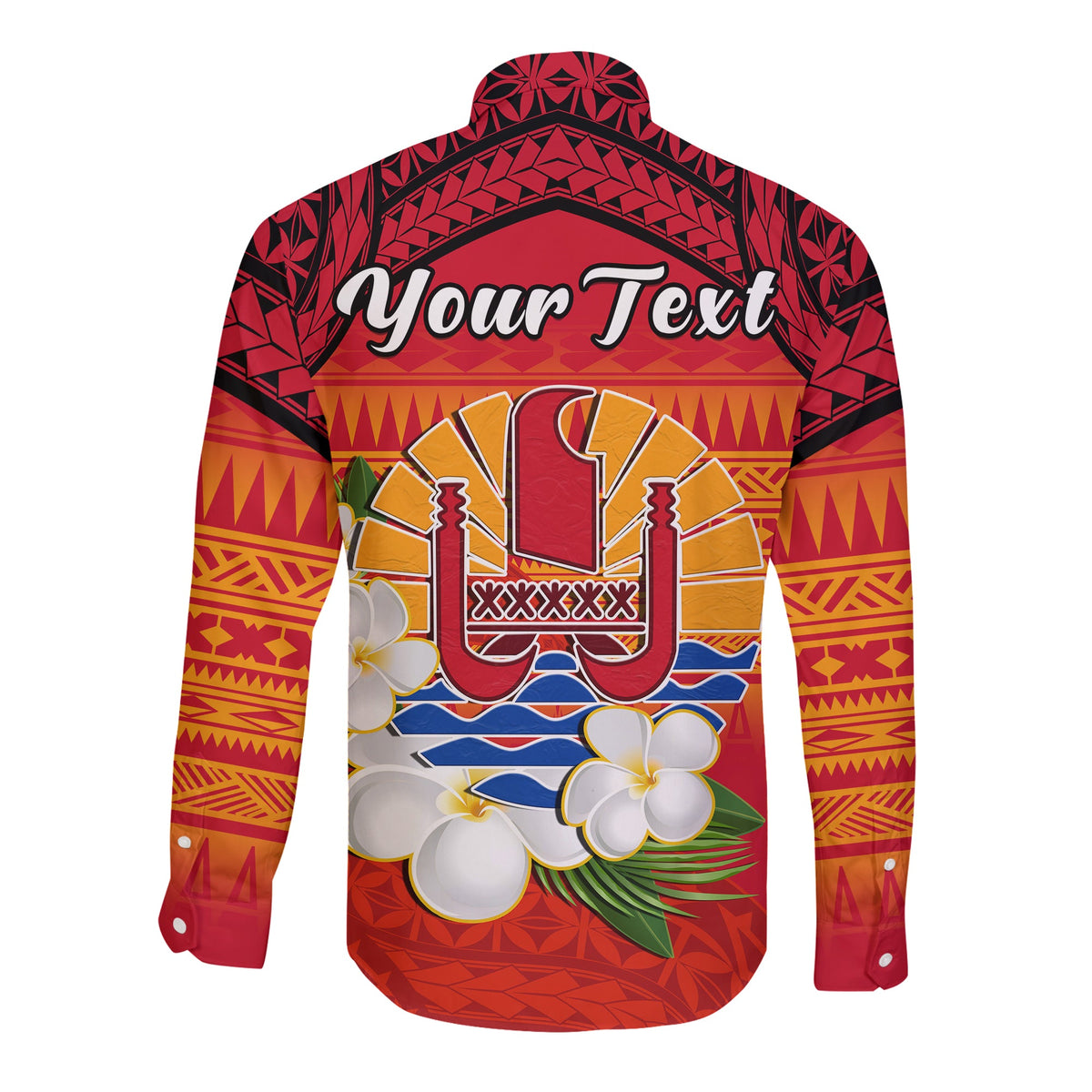 (Custom Personalised) French Polynesia Long Sleeve Button Shirt Happy Internal Autonomy Day Special Version LT14 - Polynesian Pride