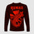 (Custom Personalised) Hawaii Long Sleeve Shirt Kakau Kanaka Maoli Combine Polynesian Shark Ver.06 LT14 - Polynesian Pride
