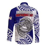 American Samoa Independence Day Long Sleeve Button Shirt Polynesian Special Version LT14 - Polynesian Pride
