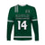 (Custom Text And Number) Hawaii Football Long Sleeve Shirt Kakau Rainbow Warriors Helmet Go Bows LT14 - Polynesian Pride
