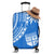 Fiji Rugby Sevens Luggage Covers Fijian 7s Tapa Polynesian Blue Ver.01 LT13 Blue - Polynesian Pride