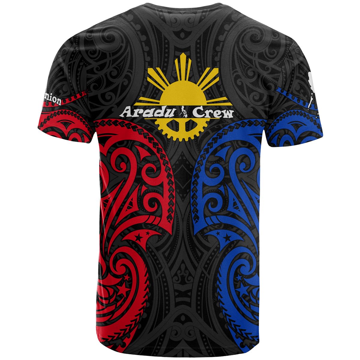The Philippines Custom T Shirt Aradu Crew La Union - Polynesian Pride