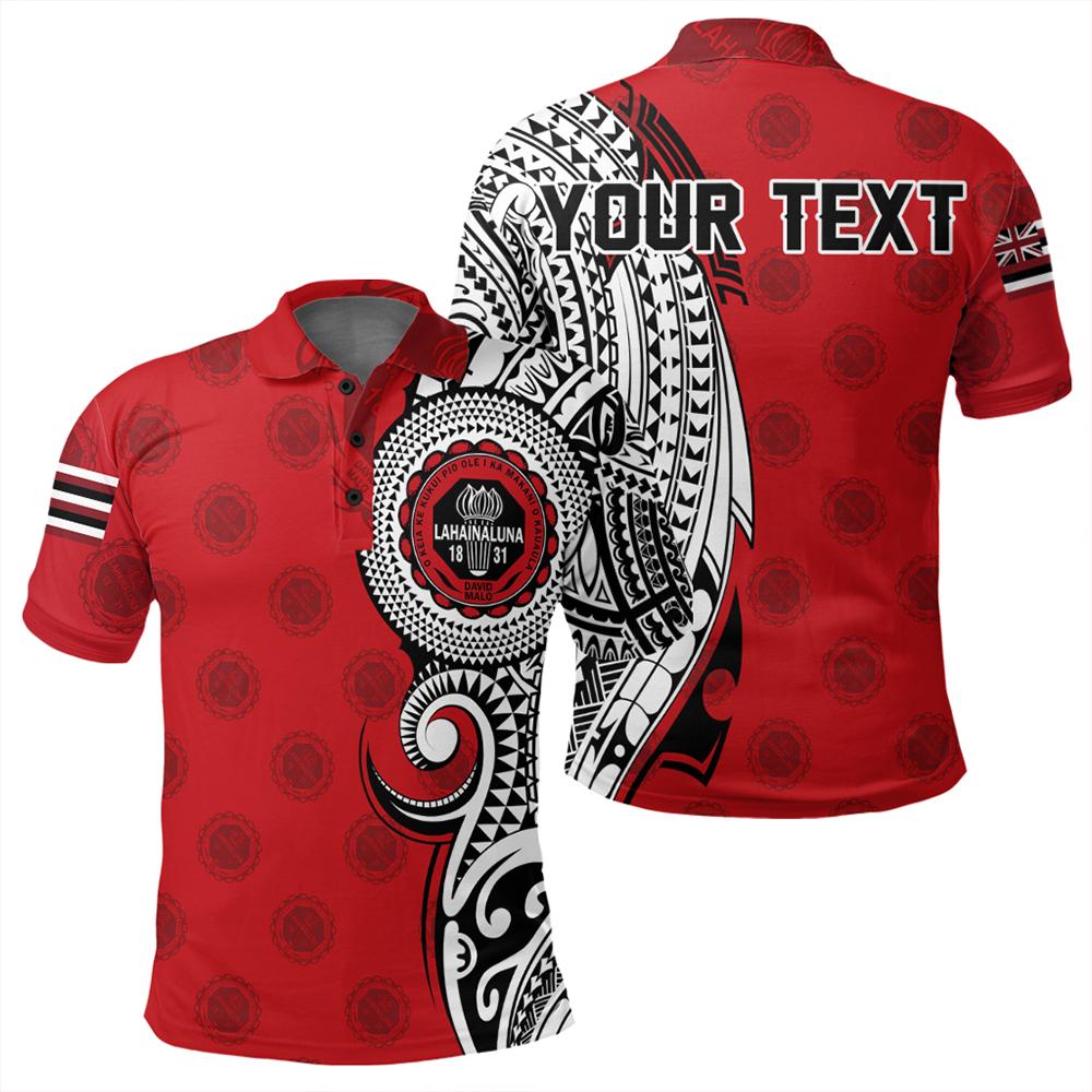 personalized-hawaii-lahainaluna-high-tribal-kakau-polo-shirt-ah