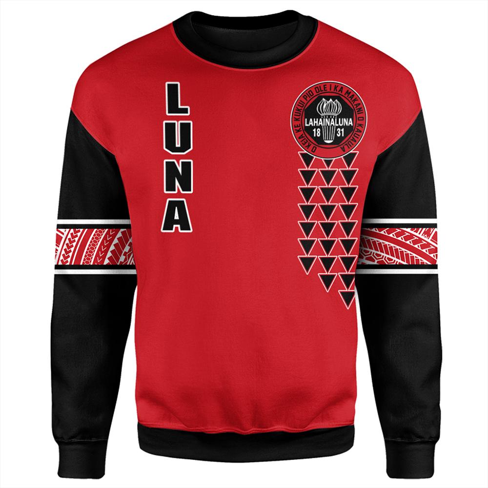 (Personalized) Hawaii - Lahainaluna High Custom Your Class Sweatshirt - AH - Polynesian Pride