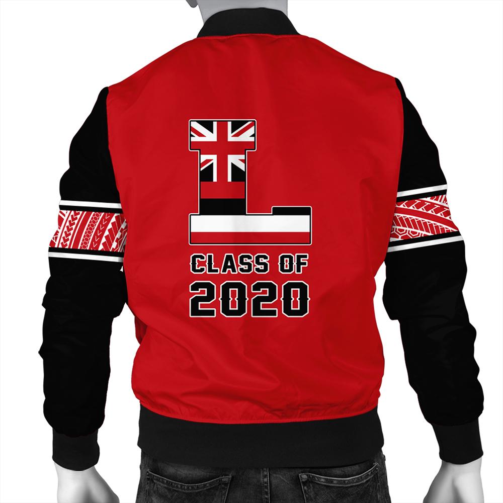 (Personalized) Hawaii Bomber Jacket - Lahainaluna High Custom Your Class Bomber Jacket AH - Polynesian Pride