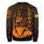 Hawaiian King Kanaka Map Polynesian Lanai Sweatshirt - Orange - Hala Style - AH - Polynesian Pride