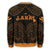 Hawaiian Kanaka Map Polynesian Lanai Sweatshirt - Orange - Brad Style - AH - Polynesian Pride