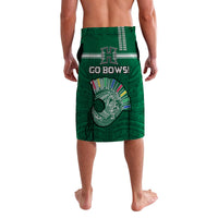 Hawaii Football Lavalava Kakau Rainbow Warriors Helmet Go Bows LT14 - Polynesian Pride