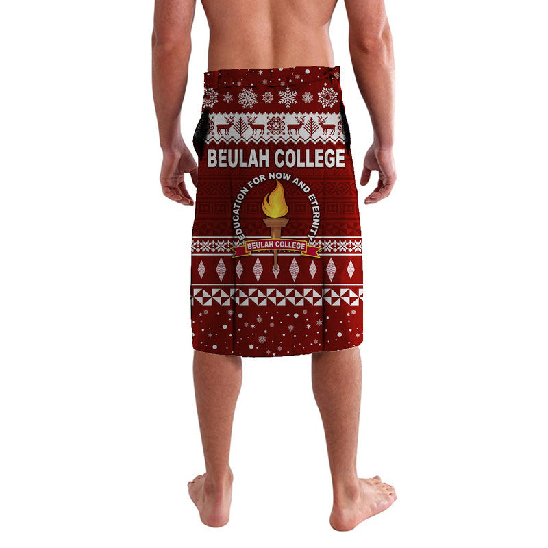 Tonga Beulah College Christmas Lavalava Simple Style LT8 - Polynesian Pride