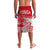 Tonga Lavalava Youthful Dynamic Red White Color LT8 - Polynesian Pride